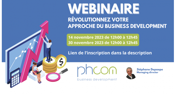 💻 Webinar : rvolutionnez votre approche du Business Development grce au PRM phcomDM